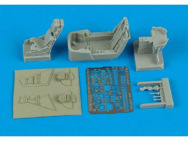 AV-8B Plus Harrier II cockpit set - Hasegawa - zdjęcie 1