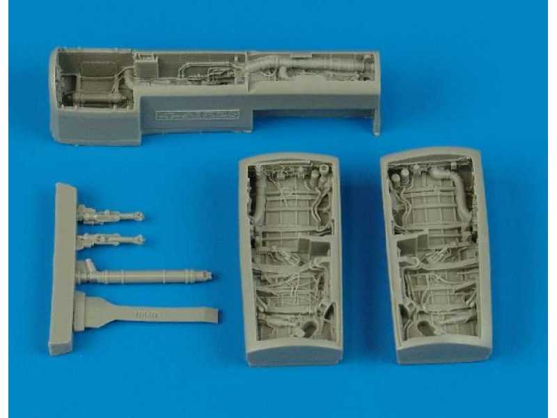 F/A-18A/C/D Hornet wheel bay - Hasegawa - zdjęcie 1 F/A-18A/C/D Hornet wheel bay - Hasegawa - zdjęcie 1