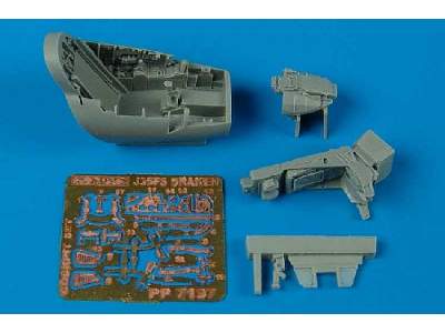 J35FS Draken cockpit set - Hasegawa - zdjęcie 1