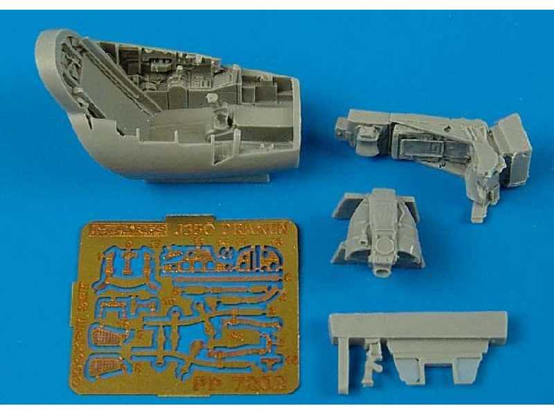 J35Ă– Draken cockpit set - Revell - zdjęcie 1 J35Ă– Draken cockpit set - Revell - zdjęcie 1