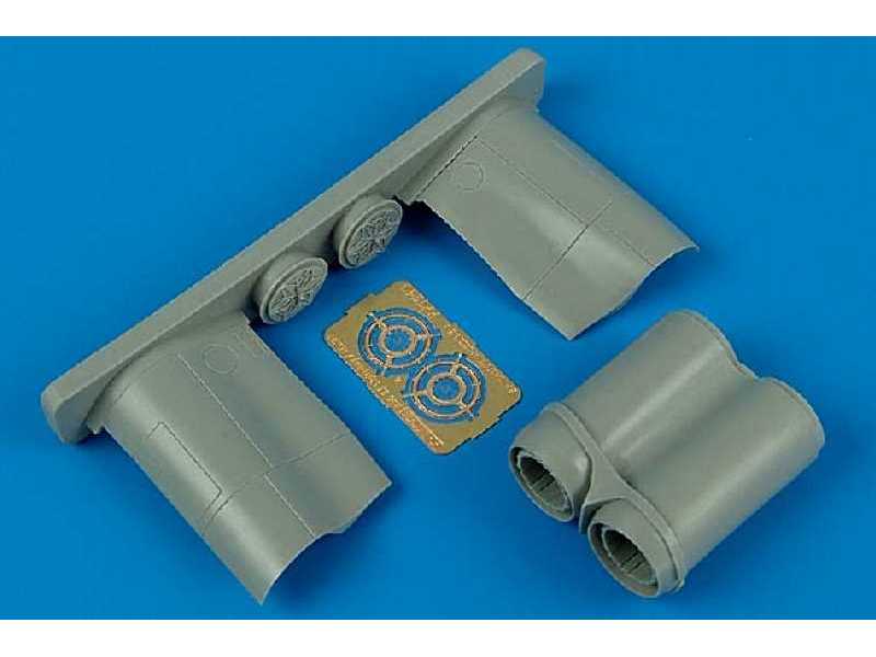 BAC Lightning F.6/F.2A exhaust nozzles - Trumpeter - zdjęcie 1 BAC Lightning F.6/F.2A exhaust nozzles - Trumpeter - zdjęcie 1