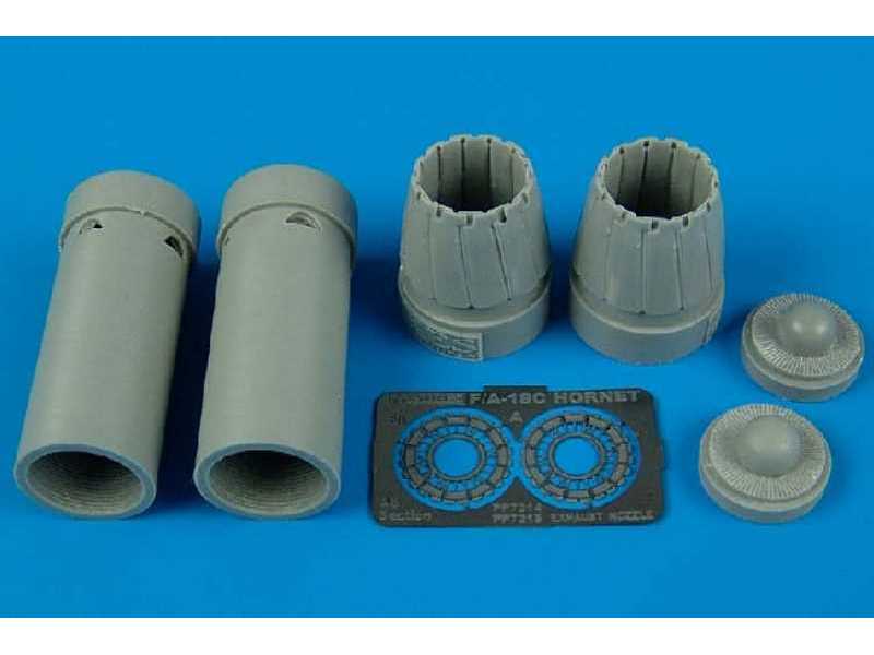 F/A-18C exhaust nozzles - closed - Academy - zdjęcie 1 F/A-18C exhaust nozzles - closed - Academy - zdjęcie 1