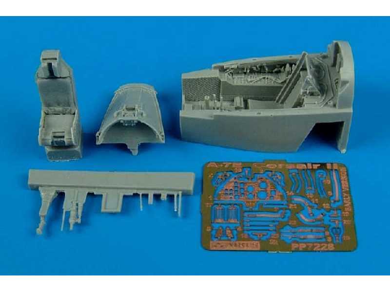 A-7E Corsiar II (early v.) cockpit set - Hobby boss - zdjęcie 1 A-7E Corsiar II (early v.) cockpit set - Hobby boss - zdjęcie 1