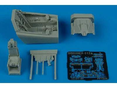 F-117A Nighthawk cockpit set - Academy - zdjęcie 1