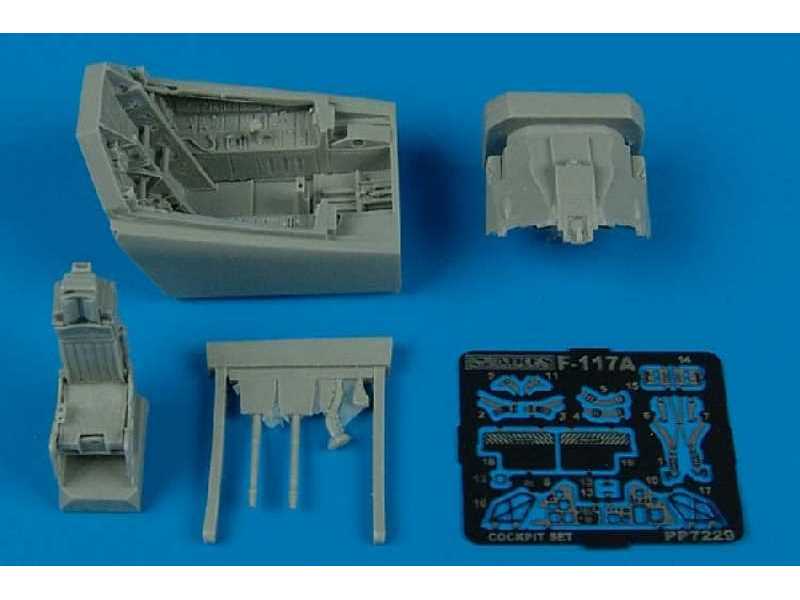 F-117A Nighthawk cockpit set - Academy - zdjęcie 1 F-117A Nighthawk cockpit set - Academy - zdjęcie 1