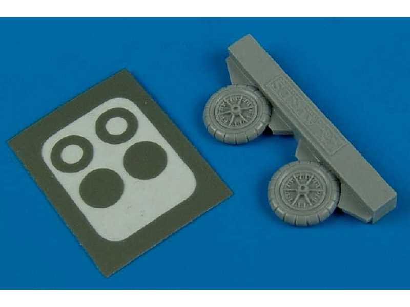 Bf 109E/F wheels - zdjęcie 1 Bf 109E/F wheels - zdjęcie 1