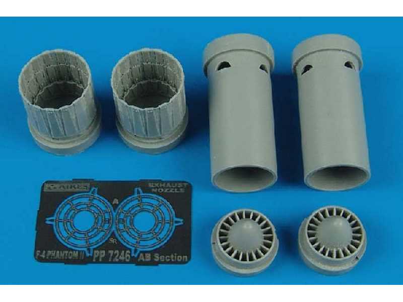 F-4E, F, G, J, S Phantom II exhaust nozzles - Fujimi - zdjęcie 1 F-4E, F, G, J, S Phantom II exhaust nozzles - Fujimi - zdjęcie 1