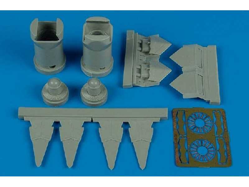 F-22A Raptor exhaust nozzles - Revell - zdjęcie 1 F-22A Raptor exhaust nozzles - Revell - zdjęcie 1