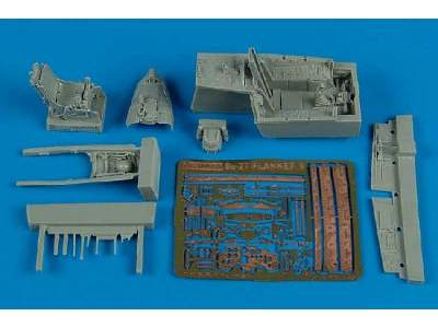 Su-27 Flanker B cockpit set - Hasegawa - zdjęcie 1