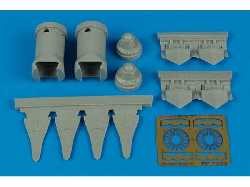 F/A-22 Raptor exhaust nozzles - Hobby boss - zdjęcie 1 F/A-22 Raptor exhaust nozzles - Hobby boss - zdjęcie 1