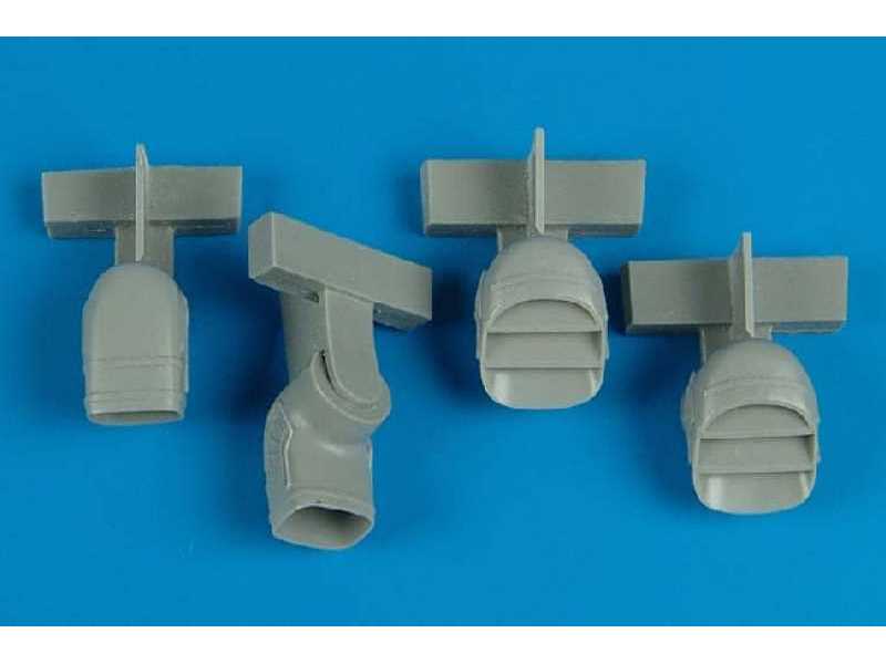 Harrier GR.5/7 exhaust nozzles - Hasegawa - zdjęcie 1 Harrier GR.5/7 exhaust nozzles - Hasegawa - zdjęcie 1