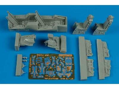 F-16I Sufa cockpit set - Hasegawa - zdjęcie 1