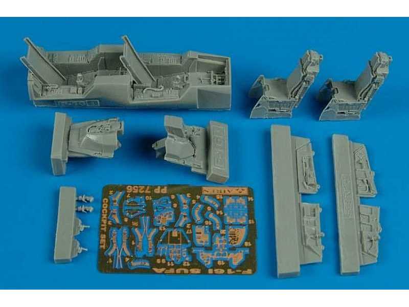 F-16I Sufa cockpit set - Hasegawa - zdjęcie 1 F-16I Sufa cockpit set - Hasegawa - zdjęcie 1