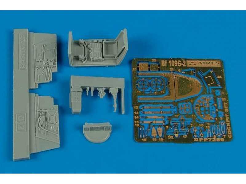 Bf 109G-2 cockpit set - Fine models - zdjęcie 1