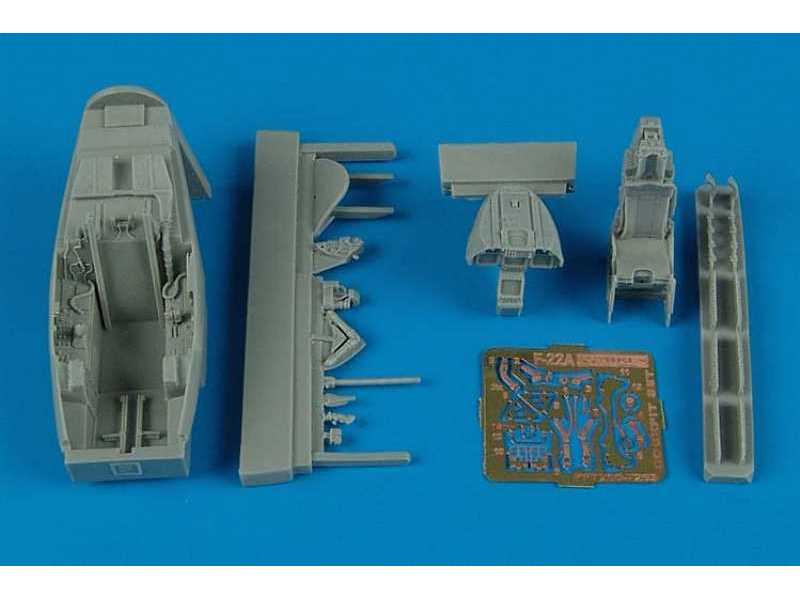 F-22A Raptor cockpit set - Fujimi - zdjęcie 1 F-22A Raptor cockpit set - Fujimi - zdjęcie 1