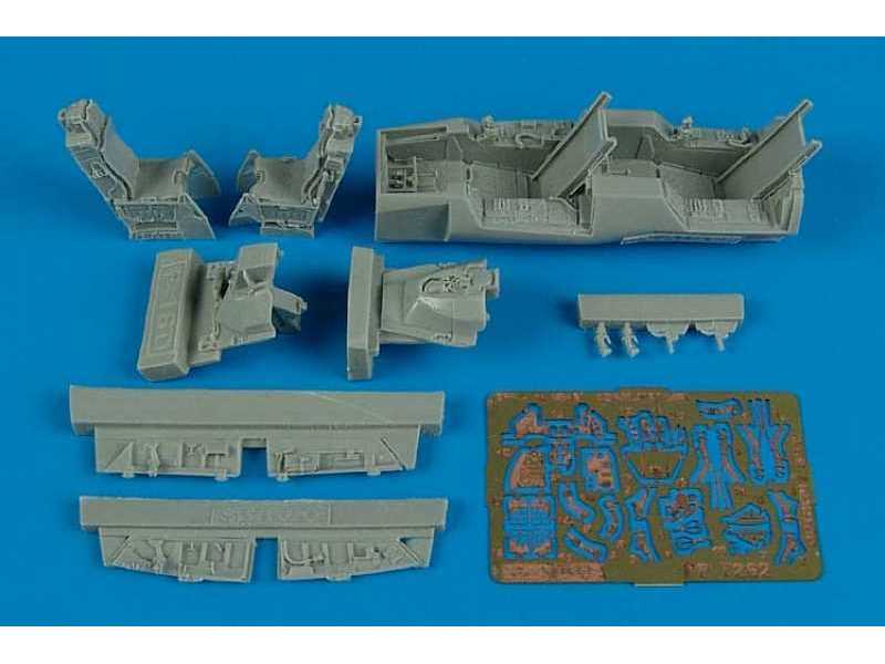 F-16I Sufa cockpit set - Kinetic - zdjęcie 1 F-16I Sufa cockpit set - Kinetic - zdjęcie 1