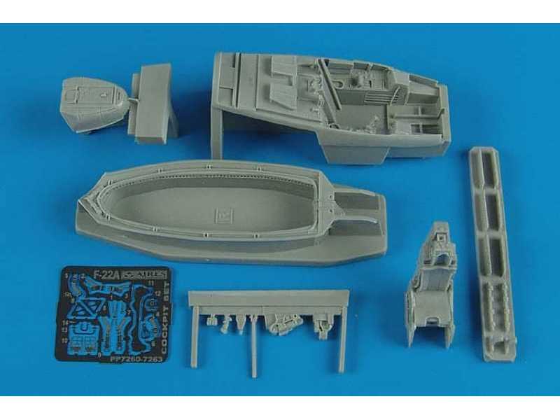 F-22A Raptor cockpit set - Revell - zdjęcie 1 F-22A Raptor cockpit set - Revell - zdjęcie 1