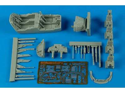 EA-6B Prowler ICAP-2(late) cockpit set - Hasegawa - zdjęcie 1