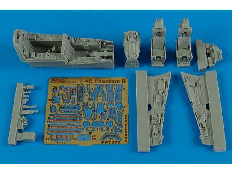 F-4E Phantom II cockpit set - Hasegawa - zdjęcie 1