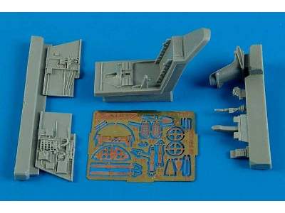 Bf- 109E-3/E-4 cockpit set - Airfix - zdjęcie 1