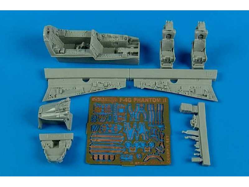 F-4G Phantom II cockpit set - Hasegawa - zdjęcie 1