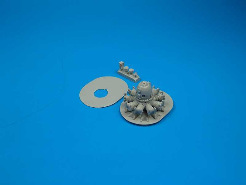 F6F-3/5 Hellcat engine - Hasegawa - zdjęcie 1 F6F-3/5 Hellcat engine - Hasegawa - zdjęcie 1