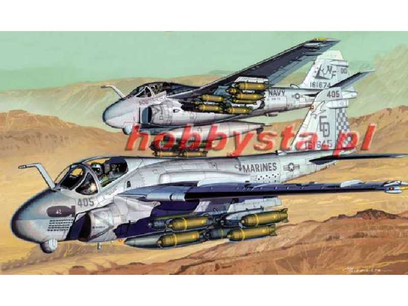 A-6E Intruder Desert Storm - 2 szt. - zdjęcie 1 A-6E Intruder Desert Storm - 2 szt. - zdjęcie 1