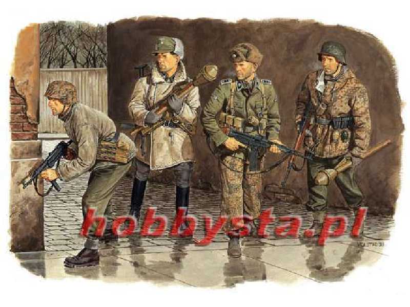 Figurki "Totenkopf" Division Budapest 1945 - zdjęcie 1 Figurki "Totenkopf" Division Budapest 1945 - zdjęcie 1