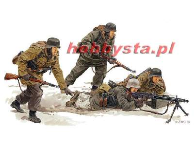 Figurki Winter Grenadiers Wiking Division Eastern Front 1943-45  - zdjęcie 1