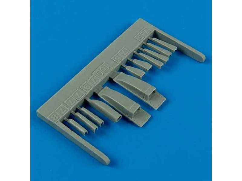 Sukhoi Su-7 BKL air intakes - KP Models - zdjęcie 1 Sukhoi Su-7 BKL air intakes - KP Models - zdjęcie 1