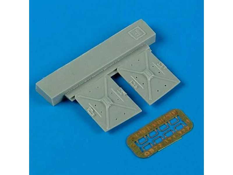 F-14 Tomcat air intake covers - Fujimi - zdjęcie 1 F-14 Tomcat air intake covers - Fujimi - zdjęcie 1