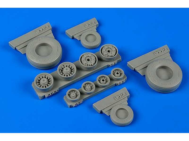 F-14A Tomcat weighted wheels - Academy - zdjęcie 1 F-14A Tomcat weighted wheels - Academy - zdjęcie 1