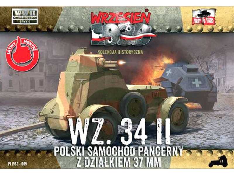 Wz. 34 II Polski samochód pancerny z działkiem 37mm - zdjęcie 1