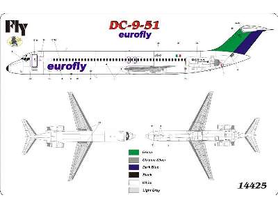 McDonnell Douglas DC-9-51 eurofly - zdjęcie 1