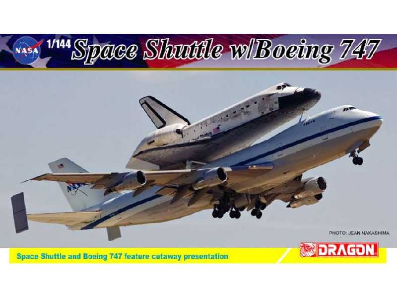 Prom kosmiczy + Boeing 747-100 - zdjęcie 1