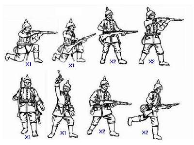 Niemiecka piechota - I W.Ś. - zdjęcie 2
