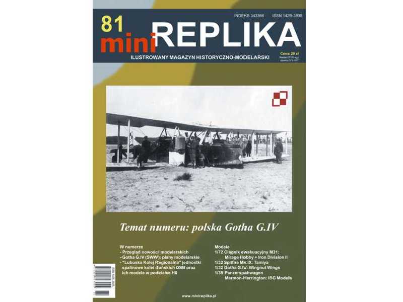Mini Replika nr 81 - zdjęcie 1 Mini Replika nr 81 - zdjęcie 1