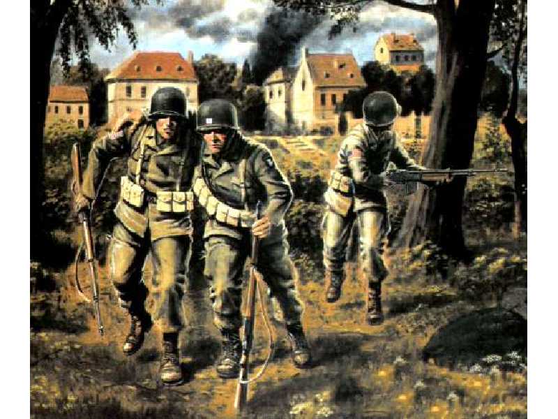 Figurki U.S. Paratroopers (1944) - zdjęcie 1 Figurki U.S. Paratroopers (1944) - zdjęcie 1