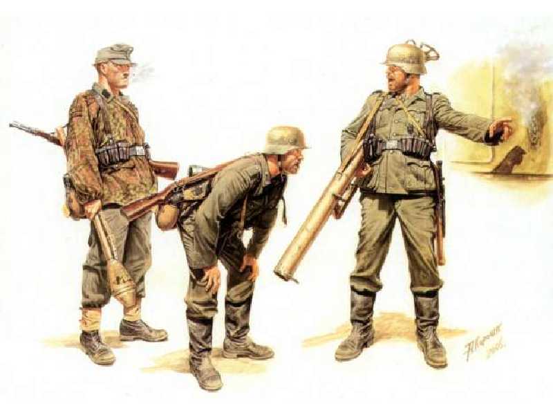 Figurki German Tank Hunters, 1944 - zdjęcie 1 Figurki German Tank Hunters, 1944 - zdjęcie 1