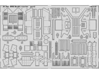 D9R Doobi exterior 1/35 - Meng - zdjęcie 3