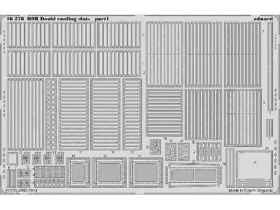 D9R Doobi cooling slats 1/35 - Meng - zdjęcie 2