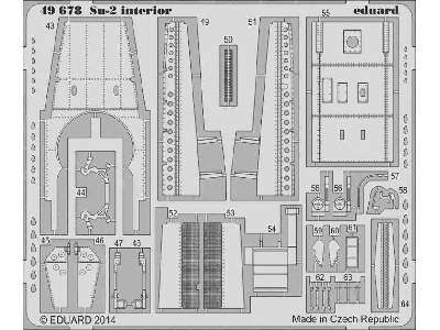 Su-2 interior S. A. 1/48 - Zvezda - zdjęcie 3