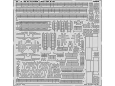 USS Arizona part 4 - main top 1/200 - Trumpeter - zdjęcie 1