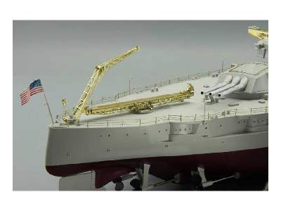 USS Arizona part 5 - railings 1/200 - Trumpeter - zdjęcie 4