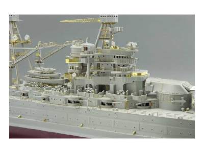 USS Arizona part 6 - superstructure 1/200 - Trumpeter - zdjęcie 2