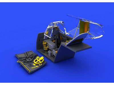Bf 109G cockpit 1/48 - Eduard - zdjęcie 8