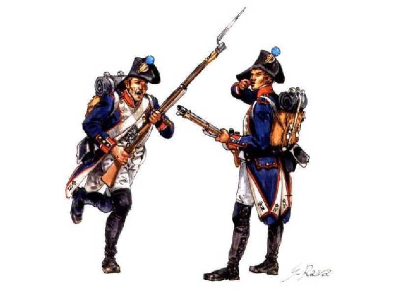 Figurki - French Infantry 1798-1805, Napoleonic Wars - zdjęcie 1 Figurki - French Infantry 1798-1805, Napoleonic Wars - zdjęcie 1