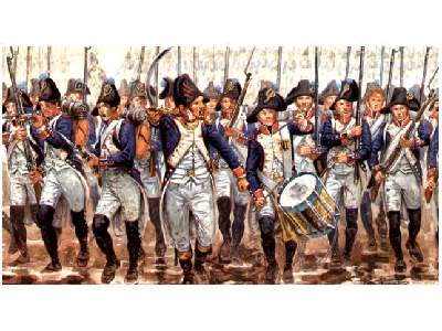 Figurki - French Infantry 1798-1805, Napoleonic Wars - zdjęcie 2
