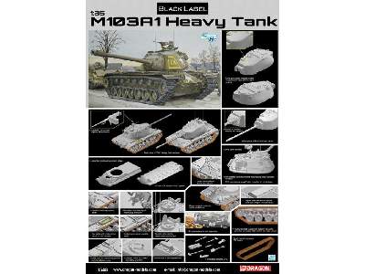 M103A1 Heavy Tank - Black Label - zdjęcie 2