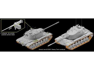M103A1 Heavy Tank - Black Label - zdjęcie 3